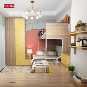 Letto a Soppalco Salvaspazio su Misura per Bambini per Cameretta - Product Image 3