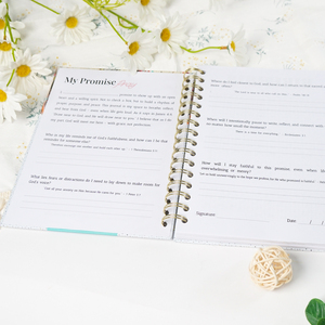 2025 tùy chỉnh in ấn Kinh Thánh nghiên cứu cầu nguyện Tạp Chí lòng biết ơn bìa cứng Nhật Ký máy tính xách tay biểu hiện tự chăm sóc phản ánh kế hoạch - Product Image 3