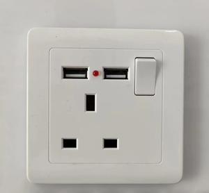 Khách sạn tiêu chuẩn Châu Âu 86 tường chuyển đổi nhà tường chuyển đổi người anh một Slim USB ổ cắm bên ngoài bảng điều khiển chuyển đổi phòng khách và phòng ngủ - Product Image 5