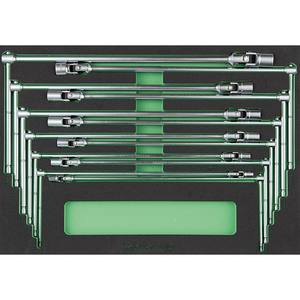 Fasano 10 Pc <b>Socket</b> Wrench Set 6 Point Metric Chrome Vanadium Steel Auto Repair Tools - Product Image 1