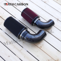 Kits de filtres d'admission d'air en fibre de carbone sèche sur mesure Mathcarbon de haute qualité, résistance aux hautes températures, personnalisés
