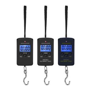 Báscula Electrónica Portátil Long Bei de 50 kg, Báscula Digital de Pesca con Gancho, Funciona con Batería, con Función de Tara, para Uso en Exteriores - Product Image 3