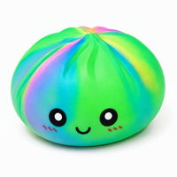 Jouet anti-stress Kawaii en forme de dumpling géant, boîte surprise, mignon, à presser, grands cadeaux de fête, jouets squishy, jouets anti-stress, vente en gros