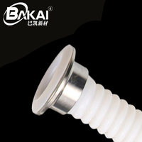 BAKAI Vente directe usine Soufflets à bride en PTFE pour machines d'extraction, résistants aux hautes températures, modèle PTFE