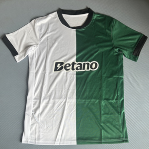 Ropa de fútbol de verano Nueva temporada 2025/26 Sporting Away Jersey Uniforme de manga corta Competiciones de clubes europeos con - Product Image 2