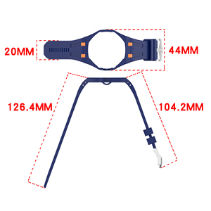 Correa de Reloj Transpirable Premium para la Serie Royal Pop, Correa de Repuesto Deportiva de Goma con Color a Juego con la Carcasa de Cerámica - Product Image 2