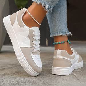 Zapatillas Deportivas Lindas Color Rosa y Blanco <span class=keywords><strong>para</strong></span> <span class=keywords><strong>Mujer</strong></span> Transpirables con Suela Gruesa <span class=keywords><strong>para</strong></span> Correr Estilo Casual de Otoño - Product Image 6