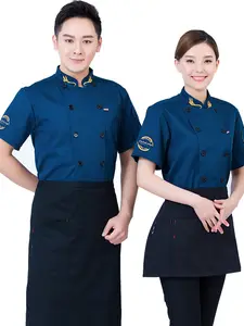 Classical Design Cook Chef Uniform Restaurant Chef Coat Clothing Restaurant Chef Jacket