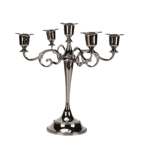 Candélabres de table pour mariages, éclairage de luxe, maison moderne, festival de noël, bougeoirs décoratifs en métal - Product Image 2