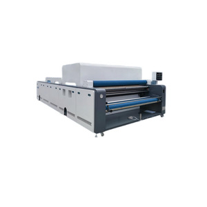 Macchina automatica per la formazione di restringimento del tessuto larghezza di lavoro 2200mm per grandi dimensioni tessuto da Cowboy sanare l'industria tessile dell'abbigliamento - Product Image 5