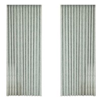Nouveau rideau occultant de style français pour chambre à coucher, tissu occultant pour salon et baie vitrée, offre protection solaire et isolation thermique