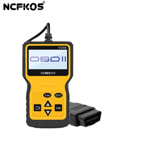 NCFKOS portátil OBD2 escáner herramienta de diagnóstico de coche V310 CE FCC RoHS Analizador de motor y lector de código con <span class=keywords><strong>1</strong></span> año de garantía - Product Image 1