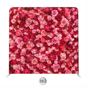 Zusammen klappbarer tragbarer Tension Fabric Backdrop Stand für Hochzeits feiern und Messen Dye Sublimation Printed - Product Image 5