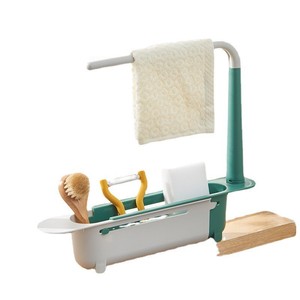 Égouttoir de cuisine multifonctionnel sur pied en plastique, support de <span class=keywords><strong>rangement</strong></span> pour torchons et vaisselle, filtre de piscine, <span class=keywords><strong>rangement</strong></span> pour vaisselle - Product Image 5