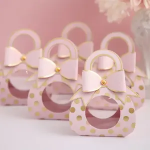 Boîte et sacs de faveur de mariage Boîtes à bonbons au chocolat pour les invités <span class=keywords><strong>d</strong></span>'anniversaire de douche de bébé - Product Image 3