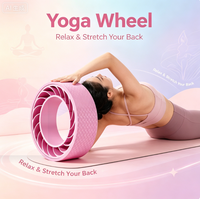 Rouleau de yoga et Pilates EVA écologique pour massage des tissus profonds et soulagement des douleurs dorsales, support lombaire pour femmes, équilibre de la colonne vertébrale, usage domestique