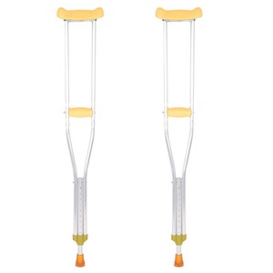 Béquilles médicales Xinkairong en alliage d'aluminium, hauteur réglable pour l'aide à la mobilité - Product Image 2