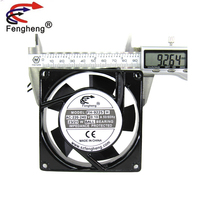 Ventilateur de refroidissement d'échappement industriel sans balais, avec roulement à billes, 110/220v, 9225/9025x92x25mm, 21/37cfm, 92mm