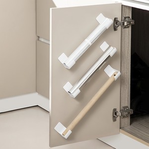 Étagère murale de rangement pour film alimentaire, sacs poubelle, organisateur de cuisine, support pour film plastique, étagère à 3 niveaux - Product Image 2
