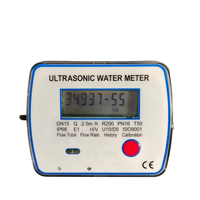 Smart Life Wireless Ultrasonic Brass Water Meter DN15 DN20 DN25 LoRa GPRS NB-IoT IP68 OEM Garansi 3 Tahun Pembacaan Digital Jarak Jauh