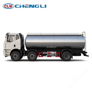 Camión Cisterna de Acero Inoxidable FAW 6x2 de 20000L-25000L y 25 Toneladas, Grado Alimenticio, para Transporte de Leche, Aceite Comestible y Alimentos Líquidos - Product Image 2