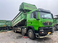 Camion benne minier diesel HOWO 8x4, benne hydraulique, transporteur de marchandises lourdes pour le transport de minerai