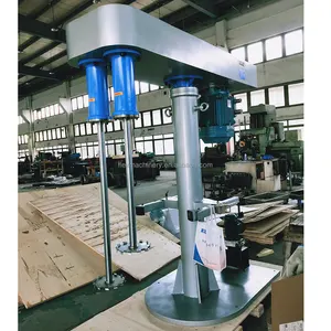 Çin çift şaft yüksek hızlı dağıtma makinesi boya için kullanılan çözücü dağıtıcı sıvı karıştırıcı