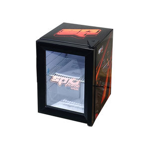 Meisda ตู้แช่เครื่องดื่มพลังงาน SC21ขนาดเล็กพร้อมประตูกระจกโปร่งใส - Product Image 3