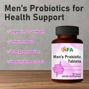 Hot Selling Men's <b>Probiotic</b> <b>Tablets</b> Digestive Health Supplement Promotes Gut Flora Balance Prebiotic <b>Tablets</b> - Product Image 4