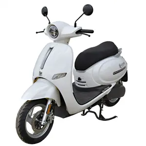 欧盟市场用远程电动摩托车踏板车带盘式制动器锂电池电动踏板车