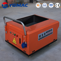 Pompe à béton compacte haute performance avec levage vertical de 8 mètres pour le transport et le coulage de béton dans les immeubles de grande hauteur
