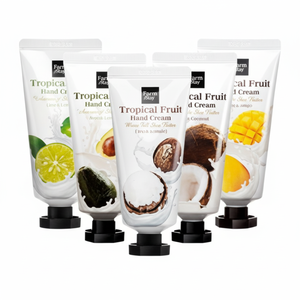 Crema de Manos de Frutas Tropicales Farmstay, Tamaño Mini 50ml, Altamente Hidratante para Piel Seca, Aguacate y Coco, Descuento en Set 1+1 - Product Image 1