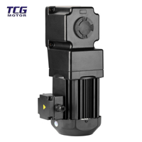 Moteur électrique à vitesse variable continue TCG 15-2200W, inférieur à 50 dB, avec boîte de vitesses droite et gauche, 30-1300 tr/min