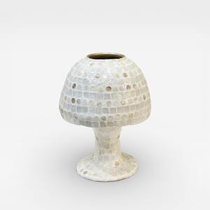 Natural <b>Shell</b> Mother of Pearl Tabletop Vase Handmade Decorative Flower Vase Elegant Home Decor Wedding Event <b>Ornament</b> - Product Image 2