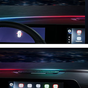 Pare-brise avant universel <span class=keywords><strong>LED</strong></span> Barre lumineuse ambiante <span class=keywords><strong>140cm</strong></span> et 150cm Voiture RGB USB APP Contrôle Télécommande - Product Image 6