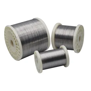 Ni80 Nichrome Heating Wire Metal 2080 Soft Bright Nickel Wire Round Wire 15 W/(m.k) (20) Ni + Cr ISO9001 Cr20ni80 110-380