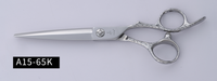 Herramienta Profesional de Peluquería A15-65K, Acero Pulverizado Rojo, Ajustable, TC-016, con Tornillo, para Uso en Salón
