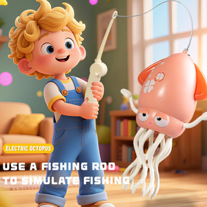 Đồ chơi bạch tuộc điện tử cho bé năm <span class=keywords><strong>2025</strong></span>, bằng nhựa, thông minh, biết đi, nhảy múa, có đèn nhạc, đồ chơi mới lạ, độc đáo, hài hước - Product Image 5