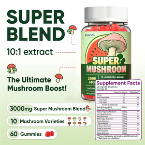 Gomitas de Cordyceps 5 en 1 con Melena de León, Reishi y Chaga, Certificadas por GMP, Veganas, Orgánicas, Naturales, de Alta Calidad, Fabricadas en EE. UU. - Product Image 2