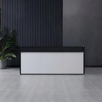 Console de salle de contrôle personnalisable en forme d'arc, bureau de travail combiné, table de commande, console de surveillance pour centre de commandement