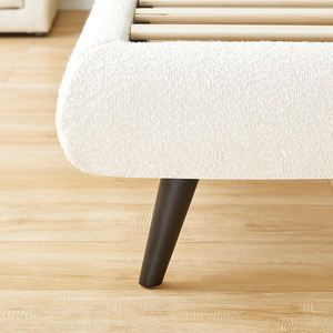 Hot <b>Sales</b> Luxury Modern King Double Size Soft Beds Frame Wood Bed Soft Upholstered Beds Bedroom Furniture Sets Home - Product Image 4