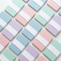 Cuaderno de Cuero PU Pastel Personalizado con MOQ Bajo, Diario Minimalista, Set de Papelería Creativa, Regalo para la Escuela u Oficina
