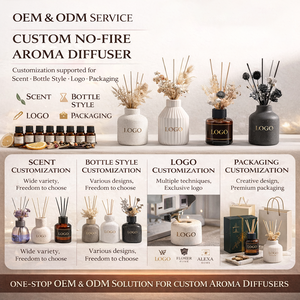 AIKUN 100ml Sophisticated Gift Boxed Personalized Classic Deodorize Aromatherapy <strong>Diffuser</strong> Indoor Daily Fresh Air Reed <strong>Diffuser</strong> - Product Image 5