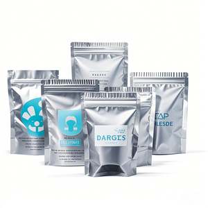 ถุงฟอยล์อลูมิเนียมสีเงินพร้อมช่องใสสำหรับอาหารและขนม - Product Image 3