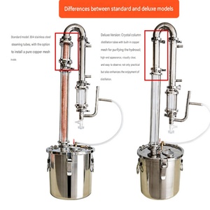 Distillateur d'huiles essentielles professionnel robuste en acier inoxydable 304 de 100 L pour usage industriel - Product Image 5