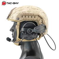 Adaptateur de rail de casque tactique TAC-SKY TS compatible avec les cache-oreilles de tir tactique LIBERATOR V IV /H300 /H301Tactical
