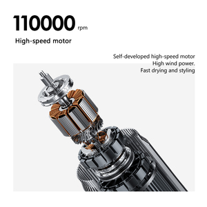 MESKY 6 en 1 Plancha de pelo profesional 110/240V 1350W Potencia Eléctrica Calentamiento rápido Peine de aire caliente - Product Image 4