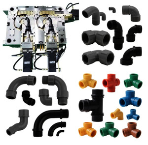 Tùy chỉnh thiết kế chất lượng cao làm khuôn PP <span class=keywords><strong>PVC</strong></span> PE Ống phù hợp khuôn ép nhựa khuôn mẫu cho xử lý nước - Product Image 3