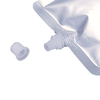 Emballage de sac à fermeture éclair de 50ml/100ml/150ml/1L en aluminium de qualité alimentaire écologique personnalisé pour les pâtes à soupe au lait-Sacs en plastique