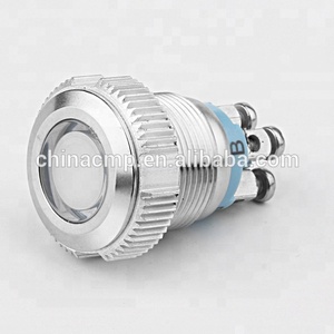 CMP Kim Loại Thép Không Gỉ Chống Thấm Nước IP67 12V 24V 48 Volt Led Chỉ Số Ánh Sáng - Product Image 3